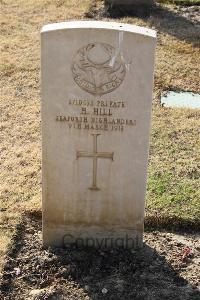Ismailia War Memorial Cemetery - Hill, H